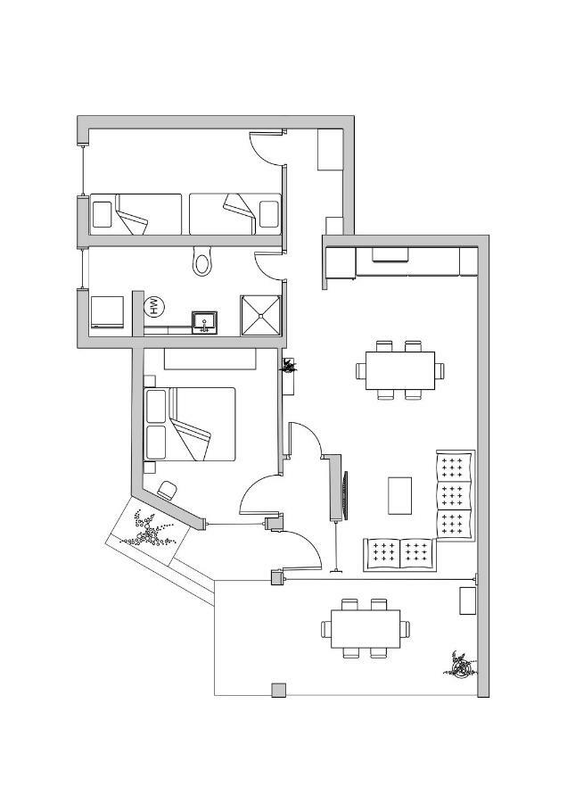 Apartman Luka Apartment Kastela Exterior photo